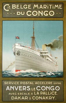 Rederij CMB organiseerde de passagierstransporten naar de Belgische kolonie Cong tot 1986. De schepen werden hoofdzakelijk gebouwd bij Cockerill in Hoboken.